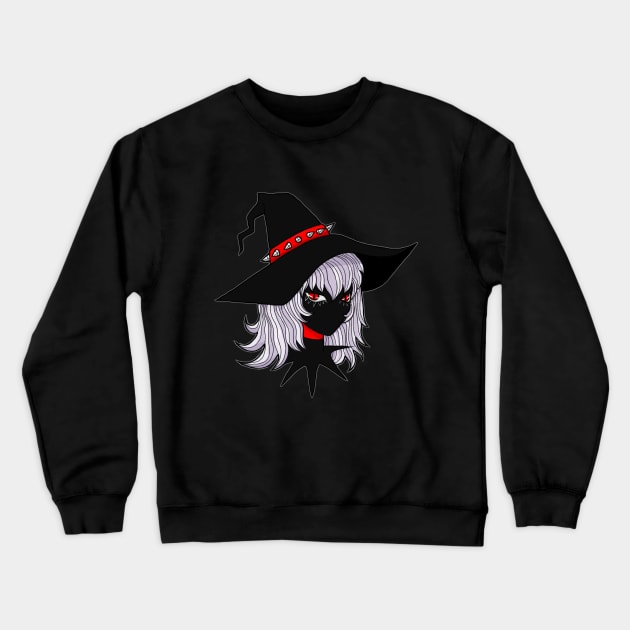 WITCH𖤐 Crewneck Sweatshirt by 🫀🗡️VEXED VULPES🗡️🫀